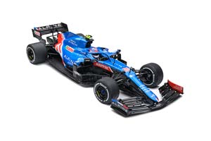ALPINE RENAULT A521 GP PORTUGAL ESTEBAN OCON 2021 BLUE — фото 3