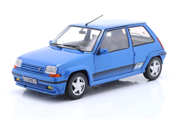 RENAULT 5 GT TURBO 1989 BLUE METALLIC