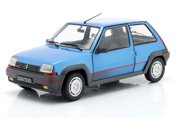 RENAULT 5 GT TURBO 1985 LIGHT BLUE METALLIC