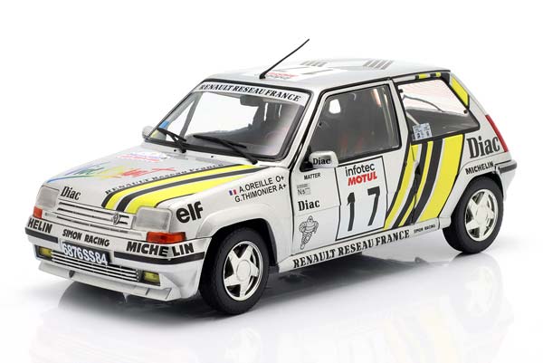 RENAULT 5 GT TURBO NO 17 TOUR DE CORSE 1989