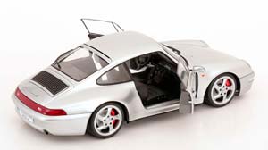 PORSCHE 911 (993) 4S WITHOUT SUNROOF 1996 SILVER — фото 4
