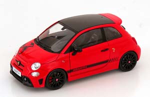 FIAT F595 ABARTH 2022 RED BLACK