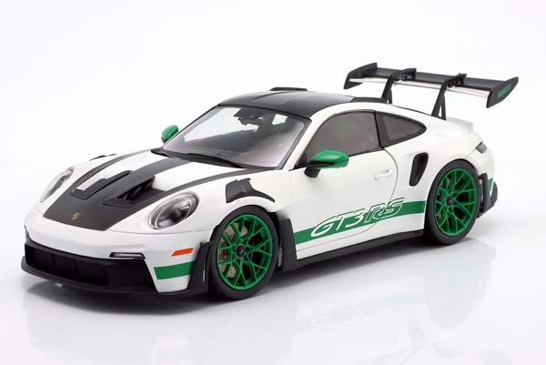 PORSCHE 911 (992) GT3 RS TRIBUTE CARRERA RS 2024 WHITE / ПОРШЕ 911 992 ГТ3 РС ТРИБУТЕ КАРРЕРА БЕЛЫЙ