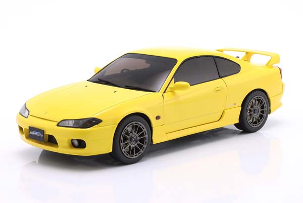 NISSAN SILVIA (S15) SPEC-R AERO YEAR 1999 YELLOW / НИССАН СИЛЬВИЯ S15 СПЕК-Р АЕРО ЖЕЛТЫЙ