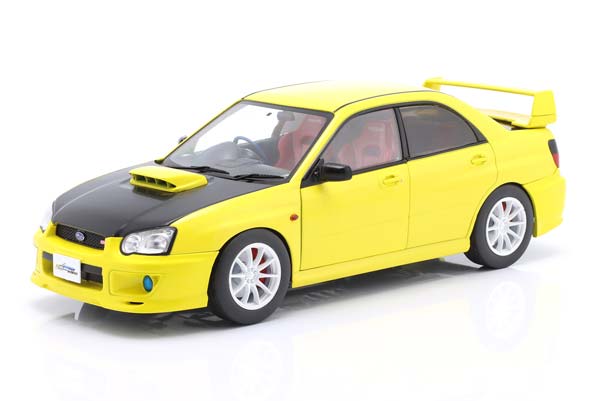 SUBARU IMPREZA WRX STI STREETFIGHTERS 2003 YELLOW BLACK