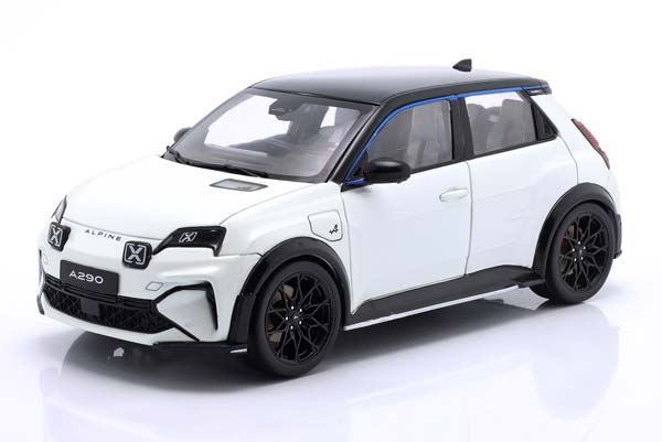 ALPINE A290 GTS 2024 WHITEMETALLIC BLACK / АЛЬПИН A290 ГТС ВХИТЕМЕТАЛЛИК ЧЕРНЫЙ