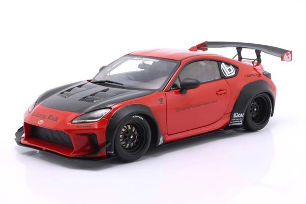 TOYOTA GR86 LIBERTY WALK BODY KIT 2024 RED / ТОЙОТА GR86 ЛИБЕРТИ УОК БОДЙ НАБОР КРАСНЫЙ