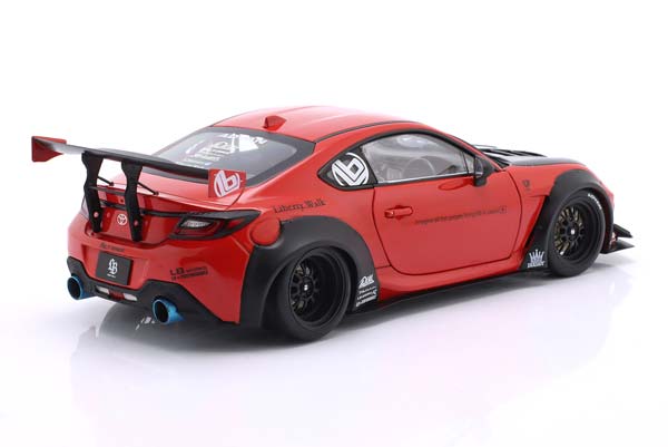 TOYOTA GR86 LIBERTY WALK BODY KIT 2024 RED / ТОЙОТА GR86 ЛИБЕРТИ УОК БОДЙ НАБОР КРАСНЫЙ — фото 2