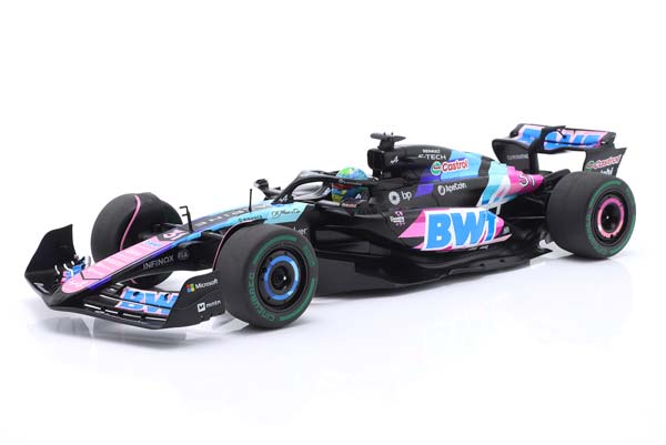 ALPINE A524 #31 2ND BRAZILIAN GP FORMULA 1 2024 ESTEBAN OCON / АЛЬПИН A524 2ND БРАЗИЛИИ ГРАН-ПРИ ФОРМУЛА-1 ЕСТЕБАН ОКОН