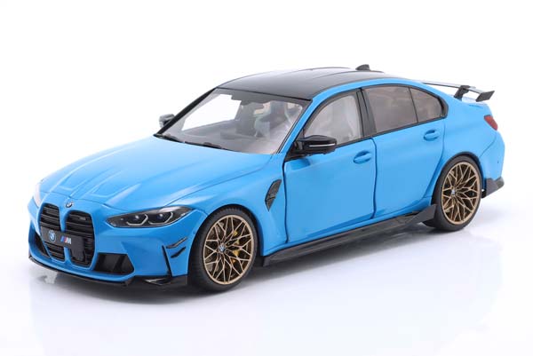 BMW M3 (G80) PERFORMANCE PARTS YEAR 2024 DAYTONA BEACH BLUE / БМВ M3 G80 ПЕРФОРМАНКЕ ПАРЦ ДАЙТОНА БИЧ СИНИЙ