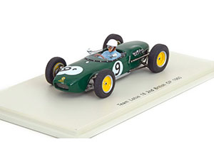 LOTUS 18 #9 2-ND BRITISH GP 1960 JOHN SURTEES — фото 1