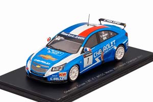 CHEVROLET CRUZE 1.6T N1 WTCC 2011 WORD CHAMPION YVAN MULLER 2011 BLUE — фото 1