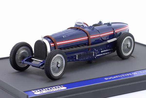 BUGATTI TYPE 59 EARL HOWE BLUE / БУГАТТИ ТЙПЕ 59 ИРЛ ХОВЕ СИНИЙ