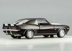 CHEVROLET CAMARO Z28 ROAD VERSION 1969 BLACK — фото 4