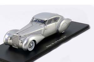 DELAGE D8 120 POURTOUT 1937 SILVER