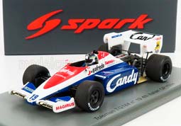 TOLEMAN F1 TG184 N19 ITALY GP (1984) S.JOHANSSON, WHITE BLUE RED — фото 1