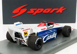 TOLEMAN F1 TG184 N19 ITALY GP (1984) S.JOHANSSON, WHITE BLUE RED — фото 2