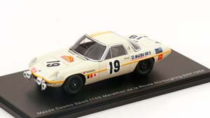 MAZDA COSMO SPORT 110S NO 19 MARATHON NUERBURGRING 84H 1968