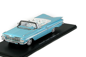 CHEVROLET IMPALA CONVERTIBLE 1959 TURQUOISE — фото 1