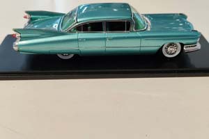 CADILLAC SERIES 62 SEDAN SIX WINDOWS 1959 GREEN METALLIC / КАДИЛЛАК СЕРИЯ 62 СЕДАН СИКС ВИНДОУС ЗЕЛЕНЫЙ МЕТАЛЛИК — фото 3