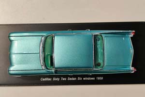 CADILLAC SERIES 62 SEDAN SIX WINDOWS 1959 GREEN METALLIC / КАДИЛЛАК СЕРИЯ 62 СЕДАН СИКС ВИНДОУС ЗЕЛЕНЫЙ МЕТАЛЛИК — фото 6