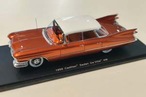 CADILLAC SEDAN DE VILLE FOUR DOOR 1959 BRONZE METALLIC / КАДИЛЛАК СЕДАН ДЕ ВИЛЛЬ ФОР ДОР БРОНЗ МЕТАЛЛИК БРОНЗОВЫЙ