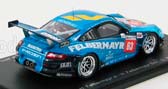 PORSCHE 911 997 GT3RSR PROTON COMPETITION N63 24H LE MANS (2011) FELBERMAYR JR - FELBERMAYR SENIOR - REID, 2 TONE BLUE — фото 2