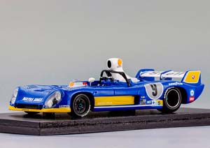 MATRA SIMCA MS 670B 9 3RD LM 1974 J.P JABOUILLE/F.MIGAULT BLUE — фото 3