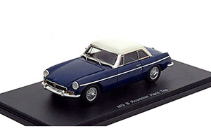 MG B ROADSTER HARD TOP 1972 BLUE/WHITE