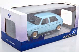 VW VOLKSWAGEN GOLF 1 L (1983), HELLBLAU — фото 2
