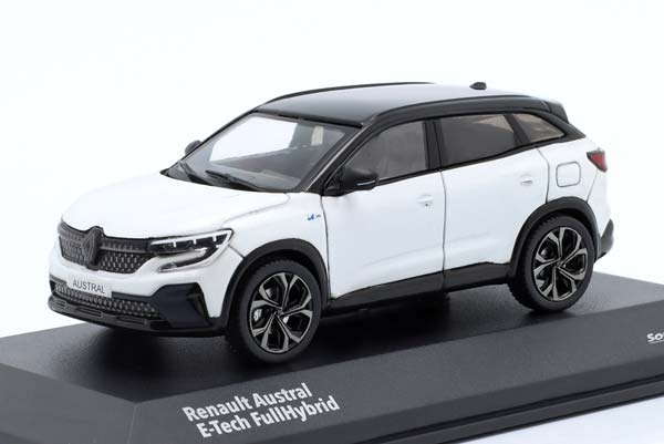 RENAULT AUSTRAL E-TECH FULL HYBRID WHITE METALLIC BLACK