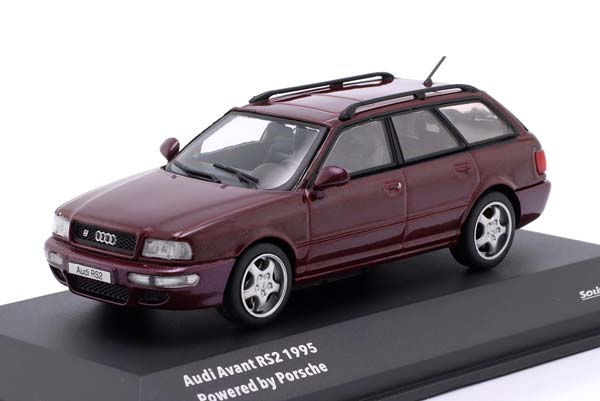 AUDI RS 2 AVANT YEAR 1995 RUBY RED / АУДИ RS 2 АВАНТ РУБИНОВЫЙ КРАСНЫЙ