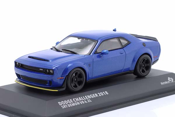 DODGE CHALLENGER SRT DEMON V8 6 2L 2018 BLUE METALLIC