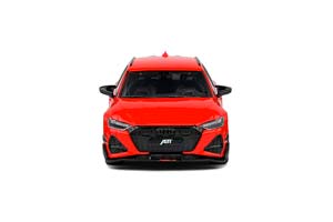 AUDI ABT RS 6-R AVANT 2022 RED METALLIC/BLACK — фото 5