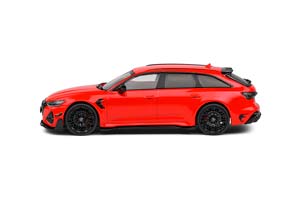 AUDI ABT RS 6-R AVANT 2022 RED METALLIC/BLACK — фото 7