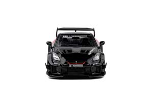 NISSAN GTR R35 LIBERTY WALK BODY KIT 2022 BLACK RED — фото 5