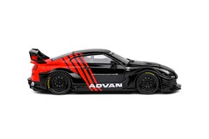 NISSAN GTR R35 LIBERTY WALK BODY KIT 2022 BLACK RED — фото 9