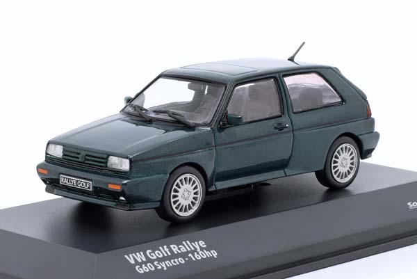 VW VOLKSWAGEN GOLF 2 G60 SYNCRO RALLYE DARK GREEN METALLIC