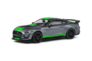 FORD SHELBY MUSTANG GT 500 FAST TRACK GREY METALLIC/LIGHT GREEN