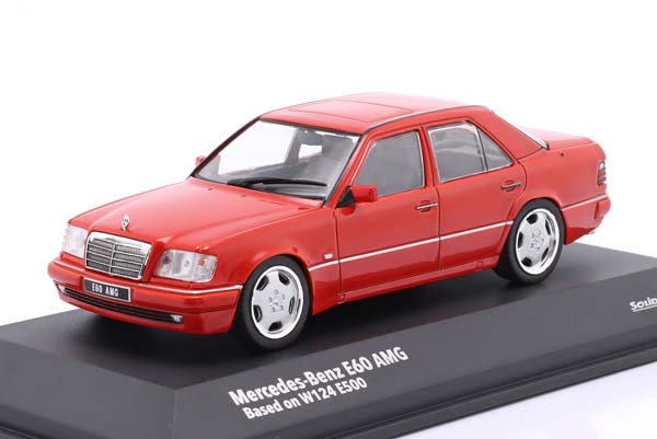 MERCEDES AMG E60 W124 RED / МЕРСЕДЕС АМГ КРАСНЫЙ