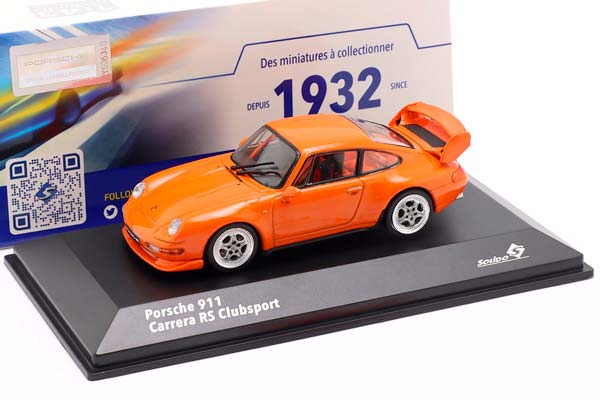 PORSCHE 911 (993) CARRERA RS 1995 BLOOD ORANGE / ПОРШЕ 911