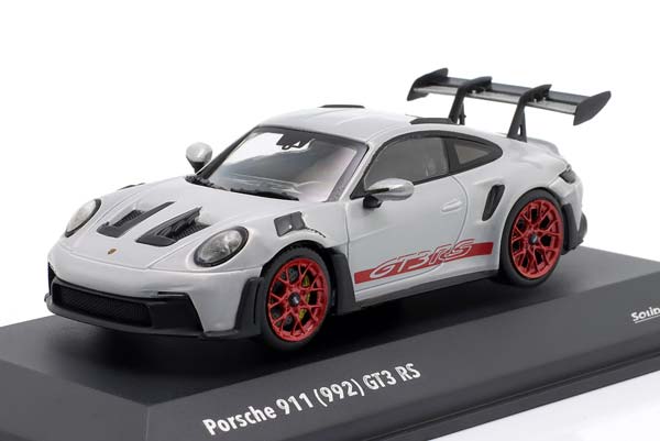 PORSCHE 911 (992) GT3 RS YEAR OF CONSTRUCTION 2023 ICE GREY METALLIC / ПОРШЕ 911 992 ГТ3 РС ИКЕ СЕРЫЙ МЕТАЛЛИК