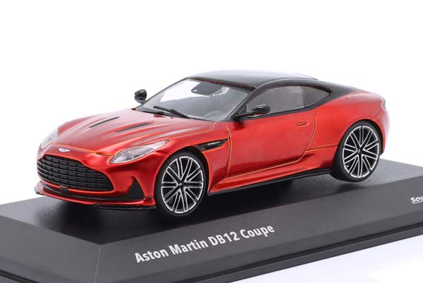 ASTON MARTIN DB12 COUPE 2023 RED METALLIC BLACK