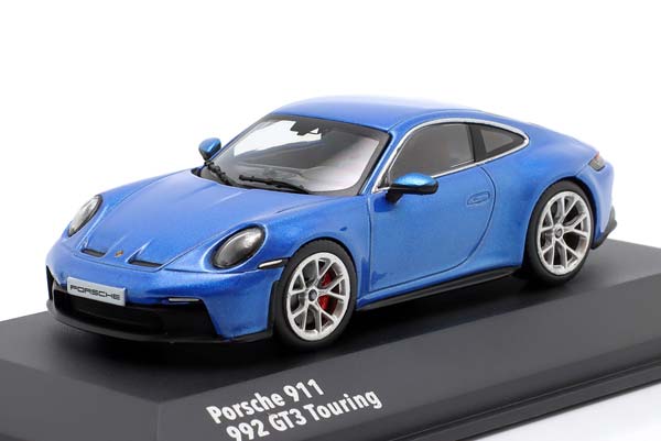 PORSCHE 911 (992) GT3 TOURING BLUEMETALLIC / ПОРШЕ 911 992 ГТ3 ТУРИНГ СИНИЙ МЕТАЛЛИК