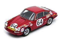 PORSCHE 911S 1991CC COUPE TEAM C.HALDI №64 24H LE MANS (1970) JEAN SAGE - PIERRE GREUB, RED