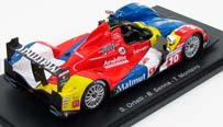 ORECA 01-AIM TEAM MATMUT N10 24H LE MANS (2009) S.ORTELLI - B.SENNA - T.MONTEIRO, RED BLUE WHITE YELLOW — фото 2