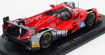 ORECA 05 NISSAN TEAM THIRIET BY TDS RACING N46 24H LE MANS (2015)  P.THIRIET - L.BADEY - T.GOMMEDY, RED WHITE — фото 2