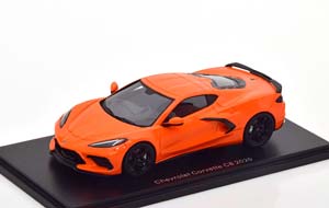CHEVROLET CORVETTE C8 2020 ORANGE
