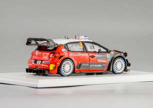 CITROEN C3 WRC #8 9TH MONTE CARLO 2017 CITROEN TOTAL ABU DHABI WRT S. LEFEBVRE - G. MOREAU — фото 4