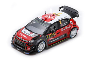 CITROEN C3 WRC CITROEN TOTAL ABU DHABI WRT #7 2ND RALLY GERMANY 2017 A.MIKKELSEN A.JAGER
